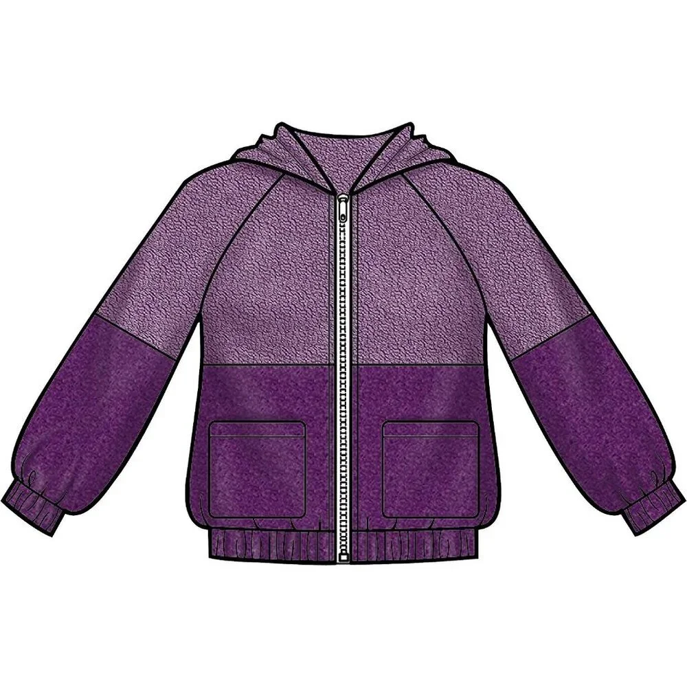 Simplicity Sewing Pattern 8999‎ 10259 Jacket Coat Hooded Girls Size 3-6
